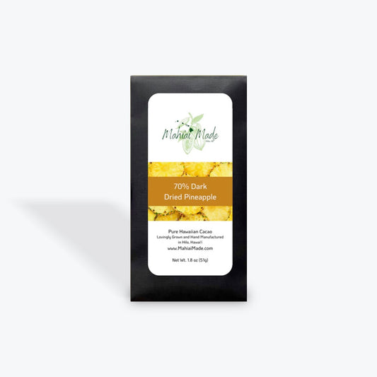 Inclusions - 70% Dark - Flavored Chocolate Bars - Mahi'ai Made