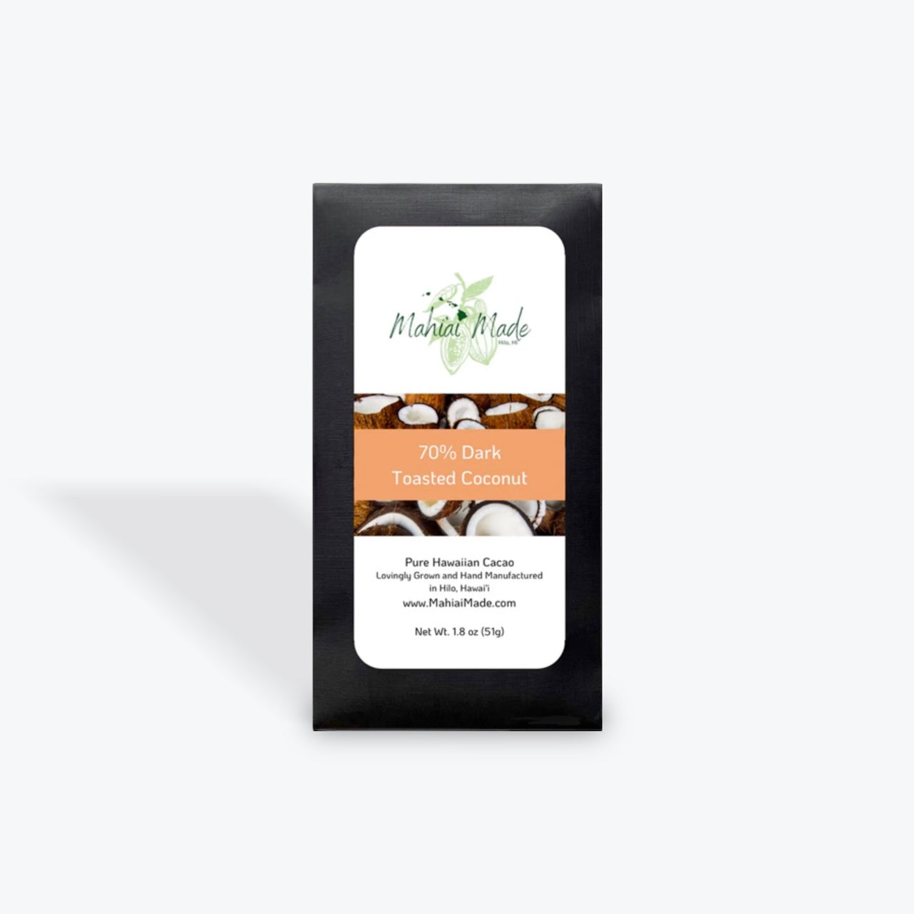 Inclusions - 70% Dark - Flavored Chocolate Bars - Mahi'ai Made
