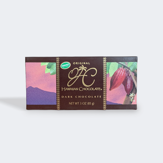 Dark Individual Bar - 3oz - Original Hawaiian Chocolate Factory