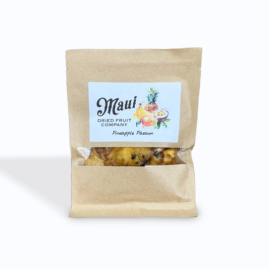 Pineapple Passion Dried Fruit - 2oz - Maui Dried Fruit Company
