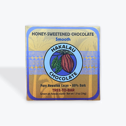 Smooth Bar - 80% - Hakalau Chocolate