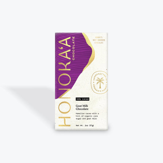 Goat Milk Chocolate - 55% Cacao - Honoka'a Chocolate