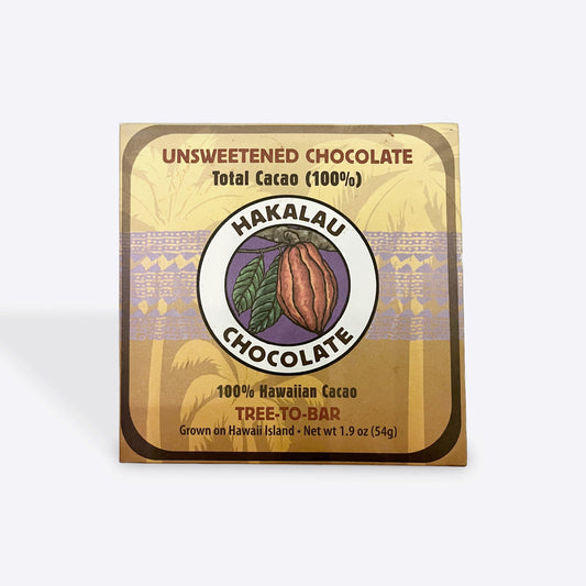 Total Cacao Bar - 100% - Hakalau Chocolate