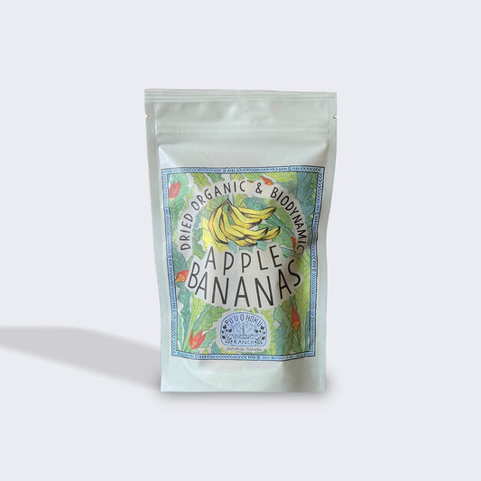Dried Organic & Biodynamic - Apple Bananas - Pu'u O Hoku Ranch