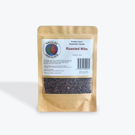 Roasted Nibs Pouch - Hakalau Chocolate